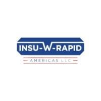 A blue and white logo of insuw rapid